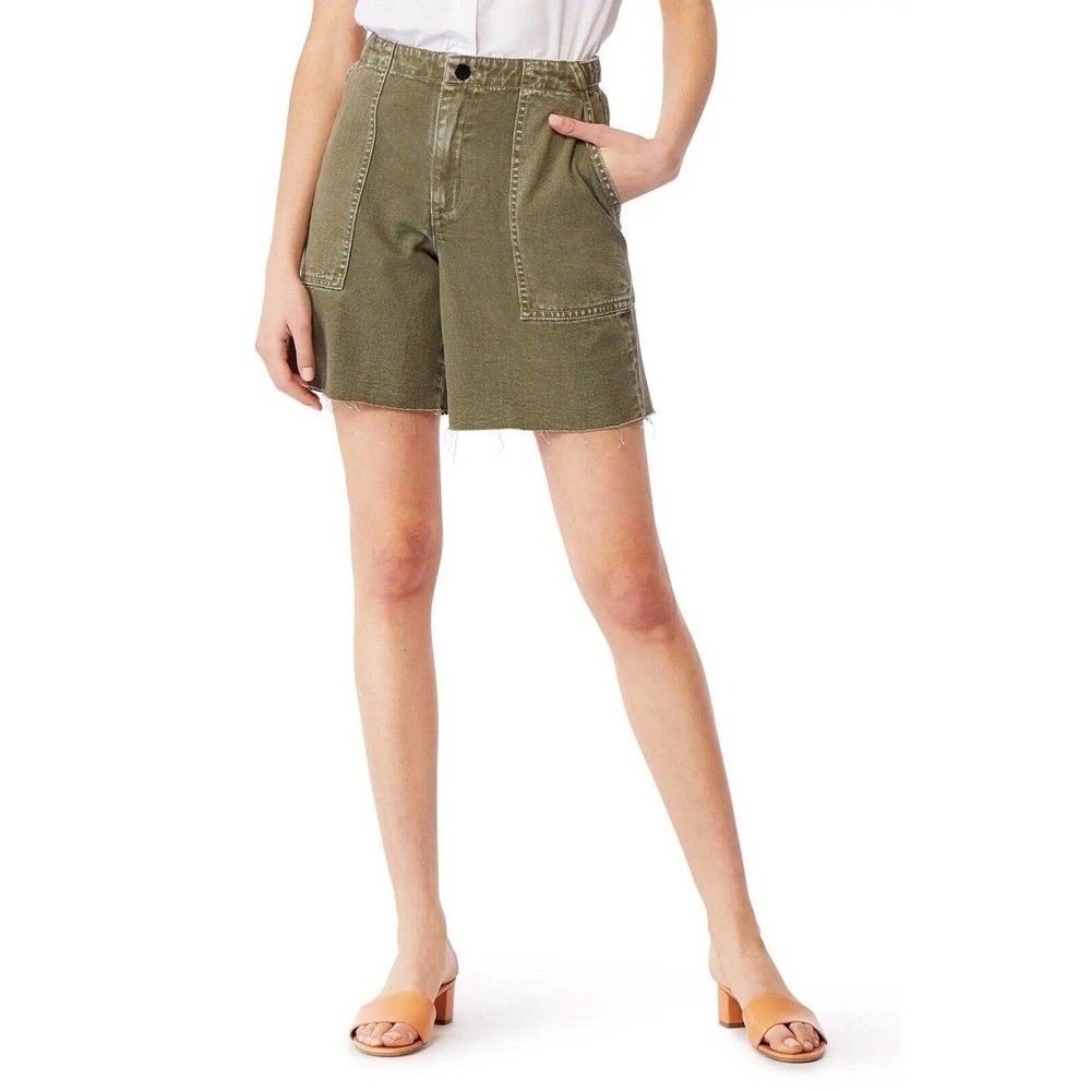 Habitual Trinna High Rise Bermuda Utility Shorts